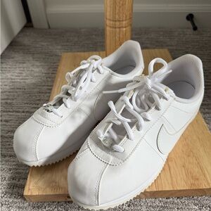 Nike White Cortez Men's Sneakers